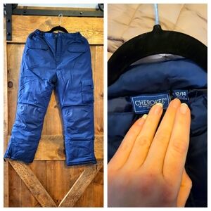 Kid's Cherokee snow pants 12/14